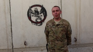 Maj. Douglas Holt Independence Day Greeting from Afghanistan