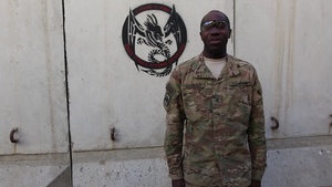 Sgt. Ngozi Onyekazi Independence Day Greeting from Afghanistan