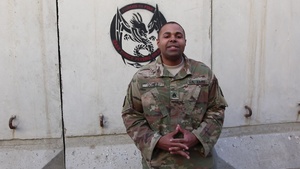Staff Sgt. Osiris Gomez Independence Day Greeting from Afghanistan