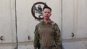 Lt. Col. Sean O'Connell Independence Day Greeting from Afghanistan