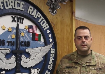 Chief Warrant Officer 4 Dan Berriochoa Independence Day Greeting from Afghanistan