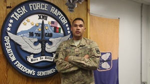 Spc. Stanley Solorio Independence Day Greeting from Afghanistan