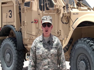 U.S. Air Force 1st Lt. Kaitlin Ewald