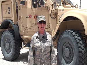 U.S. Air Force Senior Master Sgt. Deborah Simpson