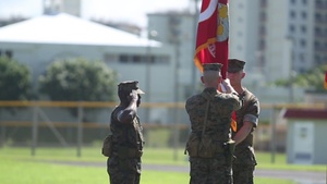 3rd Marine Logistics Groups Regimental Commanding Officer Change of Command Ceremony