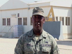 U.S. Air Force Senior Airman Quae Hayes