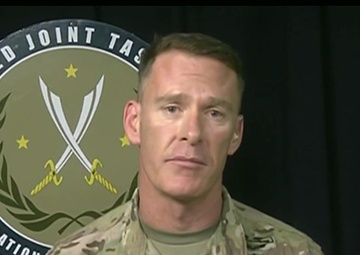 Inherent Resolve Spokesman Briefs Reporters