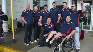2017 DoD Warrior Games athletes arrivals