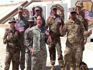 U.S. Air Force Senior Master Sgt. Tomsanna Farley