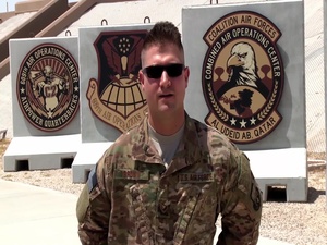 U.S. Air Force Senior Airman Trapper Brown
