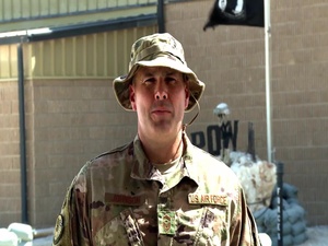 U.S. Air Force Senior Master Sgt. Dean Johnson