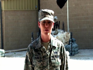U.S. Air Force Staff Sgt. Amanda Clare