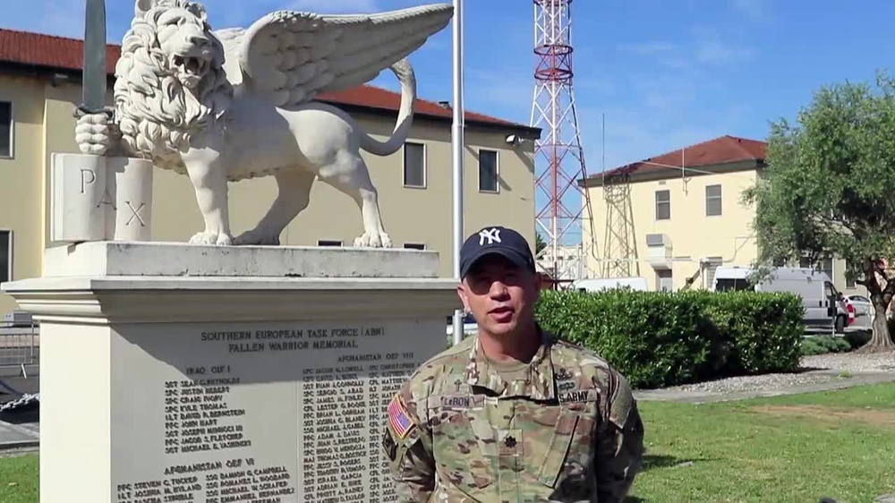 DVIDS Video Chaplain Lt. Col. LeBon NY Yankees