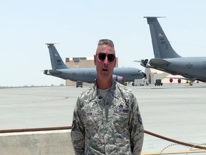 U.S. Air Force Senior Master Sgt. Joe Dixon
