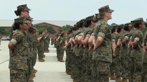 Papa Company and Delta Company Graduation Practice