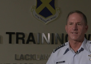 Interview with the Air Force Chief of Staff in JBSA - Lackland