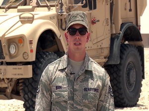 U.S. Air Force Staff Sgt. Devin Bain