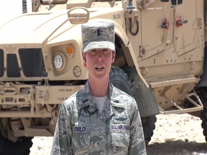 U.S. Air Force 1st Lt. Amanda Schultz