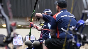 DoD Warrior Games Blind Archery