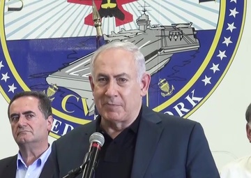 Supercarrier of Partnership: Israeli PM Netanyahu visits USS George H. W. Bush