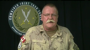 OIR update brief with BG Anderson, Canadian Forces
