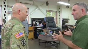 IMCOM Commander, LTG Dahl visits USAG Japan