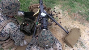 Weapons Company, BLT 3/5 Marines refine heavy weapons proficiency