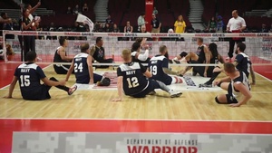 Team Navy Wins Gold at Sitting-Volleyball, Chicago
