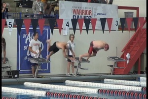 DoD Warrior Games Swim Comptetition