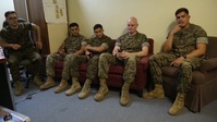 Marines save life on Mt. Fuji