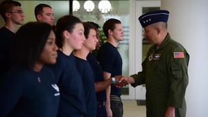 336th Recruiting Squadron in action