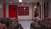 Drill Instructors Meet New Recruits