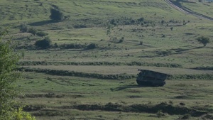 5th Battalion, 113th Field Artillery Regiment shoot their High Mobility Artillery Rocket Systems B-roll