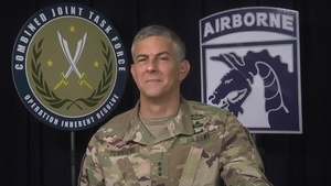 Interview with LTG Townsend, Aljazeera