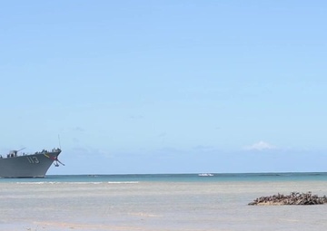 PCU John Finn (DDG 113) arrives at JBPHH