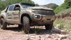 TARDEC tests Chevrolet Colorado ZH2 capabilities on Ft. Carson
