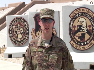 U.S. Air Force Master Sgt. Tanner Ike