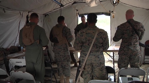 PACUP:Chaplain Counsels Marines, Sailors During Field Operations
