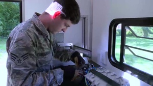 88ABW Comm Group installs Fiber Optics - BROLL