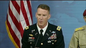 Inherent Resolve Spokesman, Iraqi Security Forces Spokesmen Hold Joint News Conference