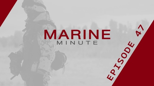 Marine Minute, July 13, 2017