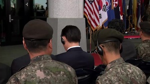 8TH ARMY RIBON CUTTING