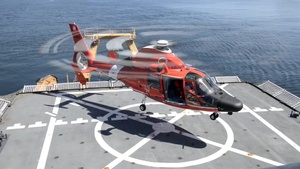 USCGC Healy shakedown cruise 2017