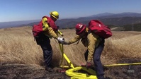 Camp Pendleton Assistant Fire Chief discusses purpose of controlled burns