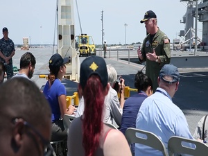 CVN 78 Media Day