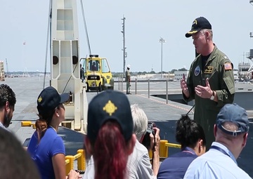 CVN 78 Media Day
