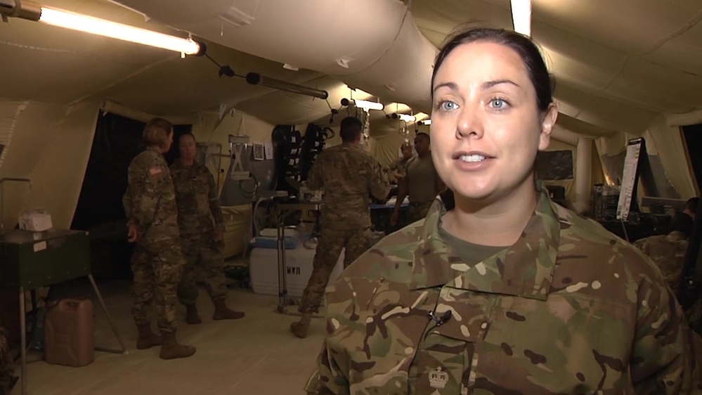 DVIDS - Video - British Army Medical Professionals augment 212th CSH at ...