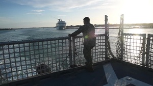 USNS Spearhead (T-EPF 1) Departs Naval Air Station Key West