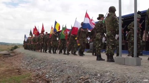 Getica Saber Ends with "Iron Brigade" Demonstration of Firepower Cincu, Romania B-roll
