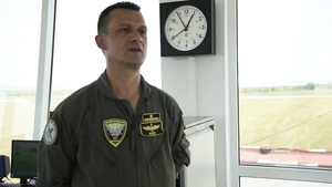 Bulgarian Air Force Officer Talks About the Joint Tactical Air Control for exercise Saber Guardian 17